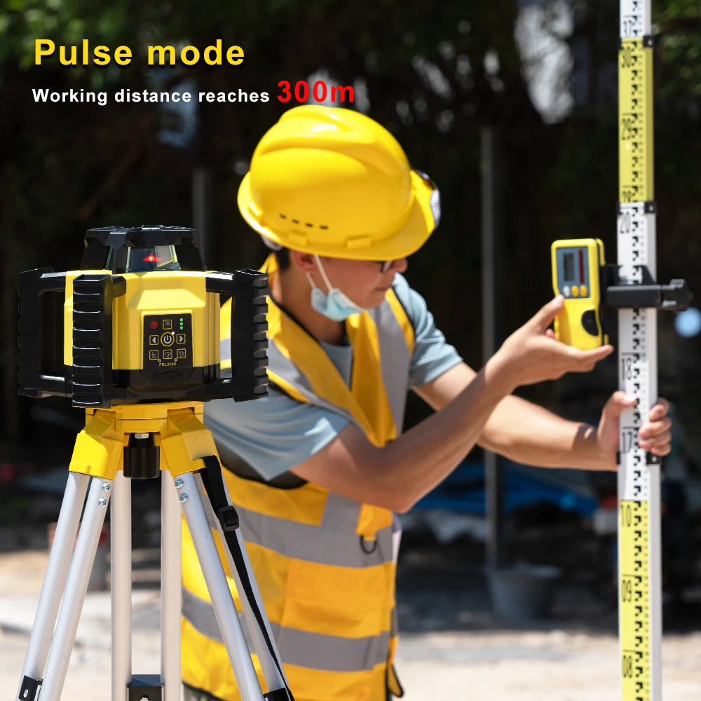 FIRECORE Rotary Laser Level 360° Self Leveling FRL300R/FRL300G,5