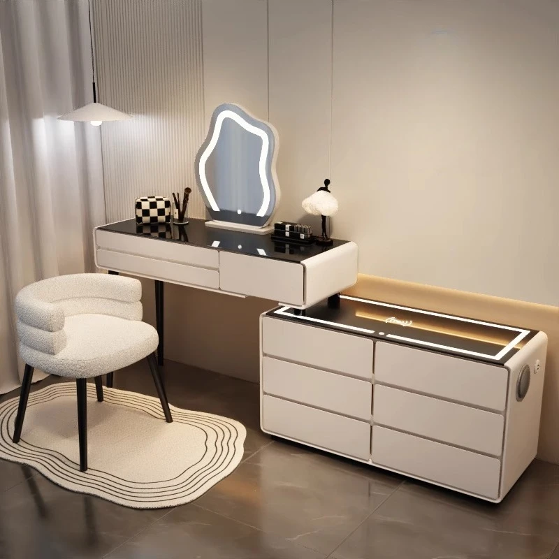 

makeup furniture for garden Toiletries comfortable for bedroom illuminated Hairstyles women's dressing vanity table sleep room