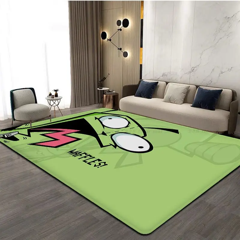 Invader Zim Kitchen Mat Nordic Style Home Doormat Bathroom-Toilet Mats Bedroom Alfombra