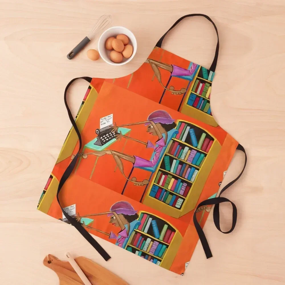 

zora neale hurston Apron Useful Things For Kitchen Household Items Kitchen professional hairdressing painters Apron
