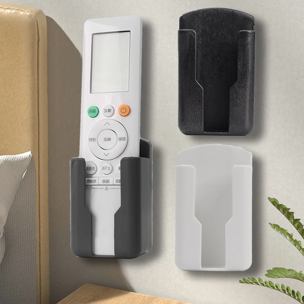 10-1 Stück Selbstklebender Fernbedienungshalter Organizer Wandmontierte Aufbewahrungsbox für Klimaanlagen für Zuhause Büro Schreibtisch Nachttisch – Detail 4