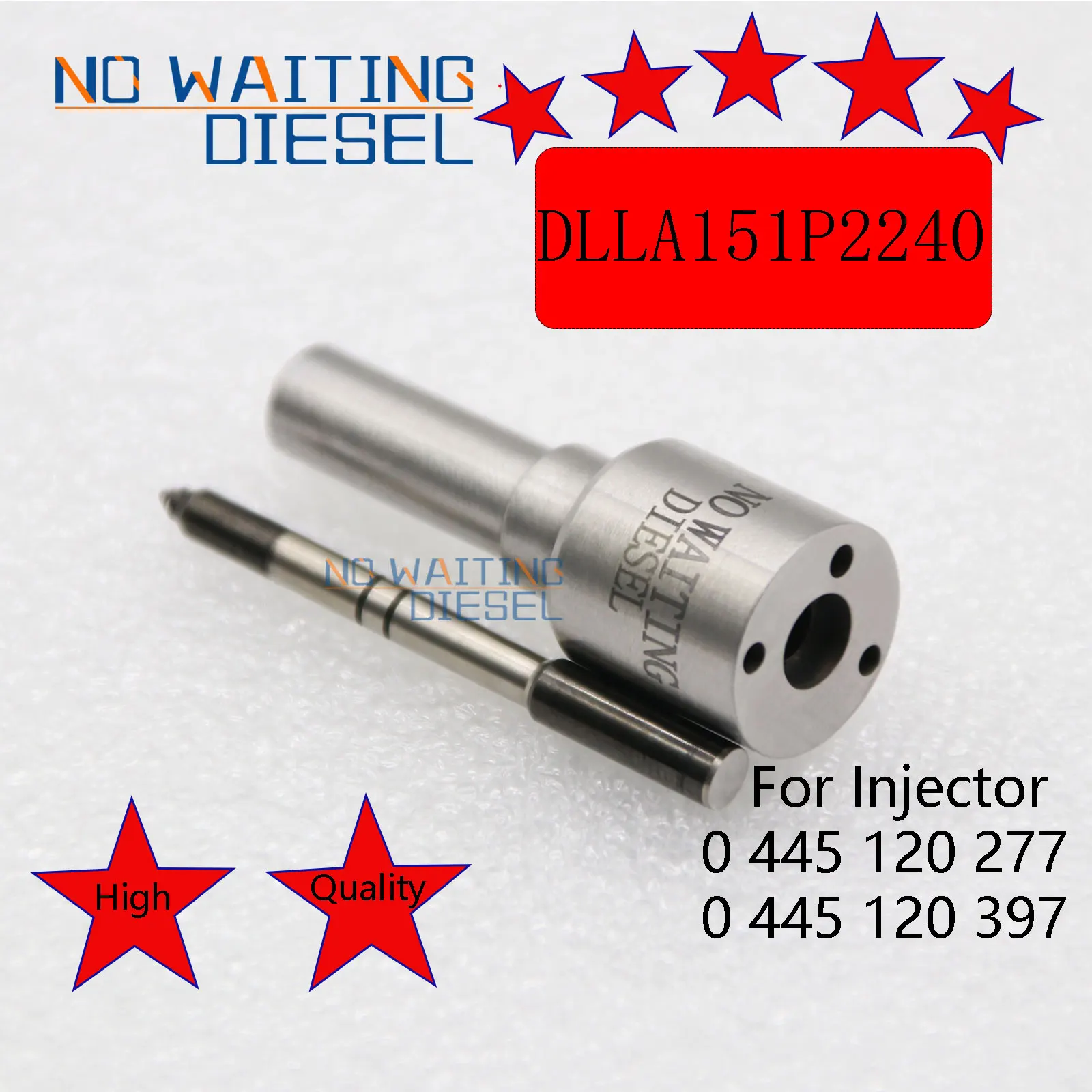 New DLLA151P2240 Type Of Nozzle DLLA 151 P 2240 Injectors Nozzle OEM (0 433 172 240) For Injector 0445120277 0445120397