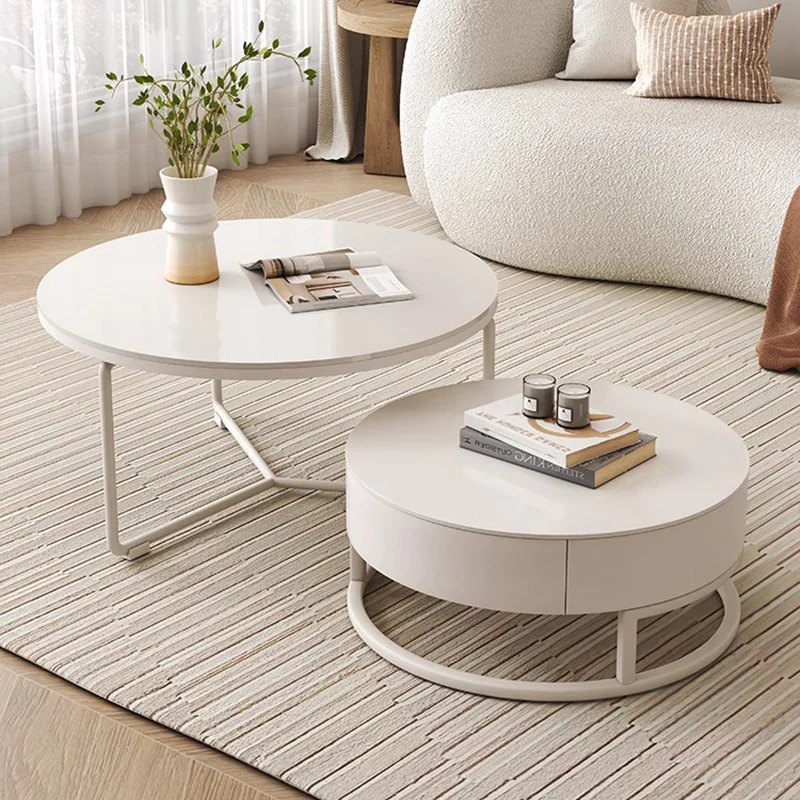 

Nordic Modern Coffee Tables Smart Lateral Bedroom Luxury Weird Designer Coffee Tables Floor Mesa De Centro Sala Furniture Home