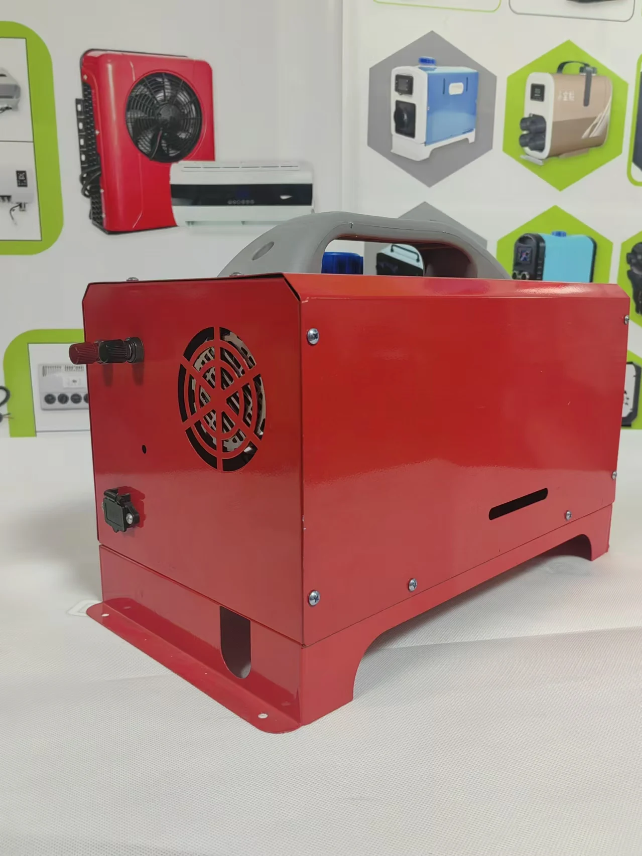 8KW Diesel Parking Heater 12V/24V/220V - New Style Large Power Air Heater with Inverter for Truck, Bus,Trailer,Warehouse & Home)