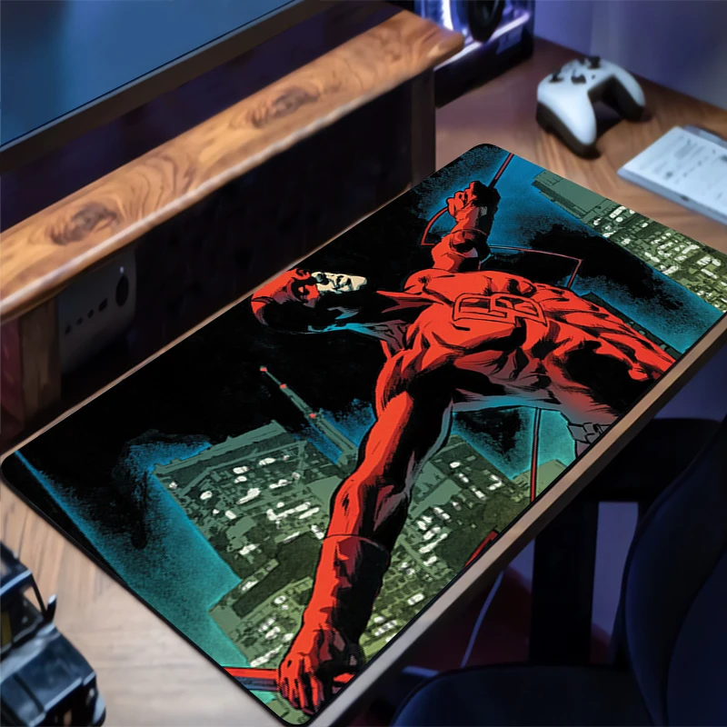 

Mouse Pad M-marvel D-daredevil Gaming Home Mousepad Keyboard Pad Office Carpet Laptop PadHigh-Quality Accessories Desk Mat