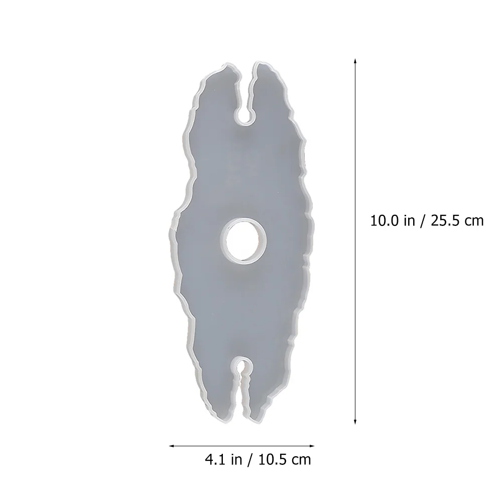 1 مجموعة كريستال الايبوكسي الراتنج قوالب مجموعة سيليكون Diy كوستر كأس للنبيذ حامل سعة كبيرة غير النظامية الدانتيل الجدول الديكور الحرفية #5