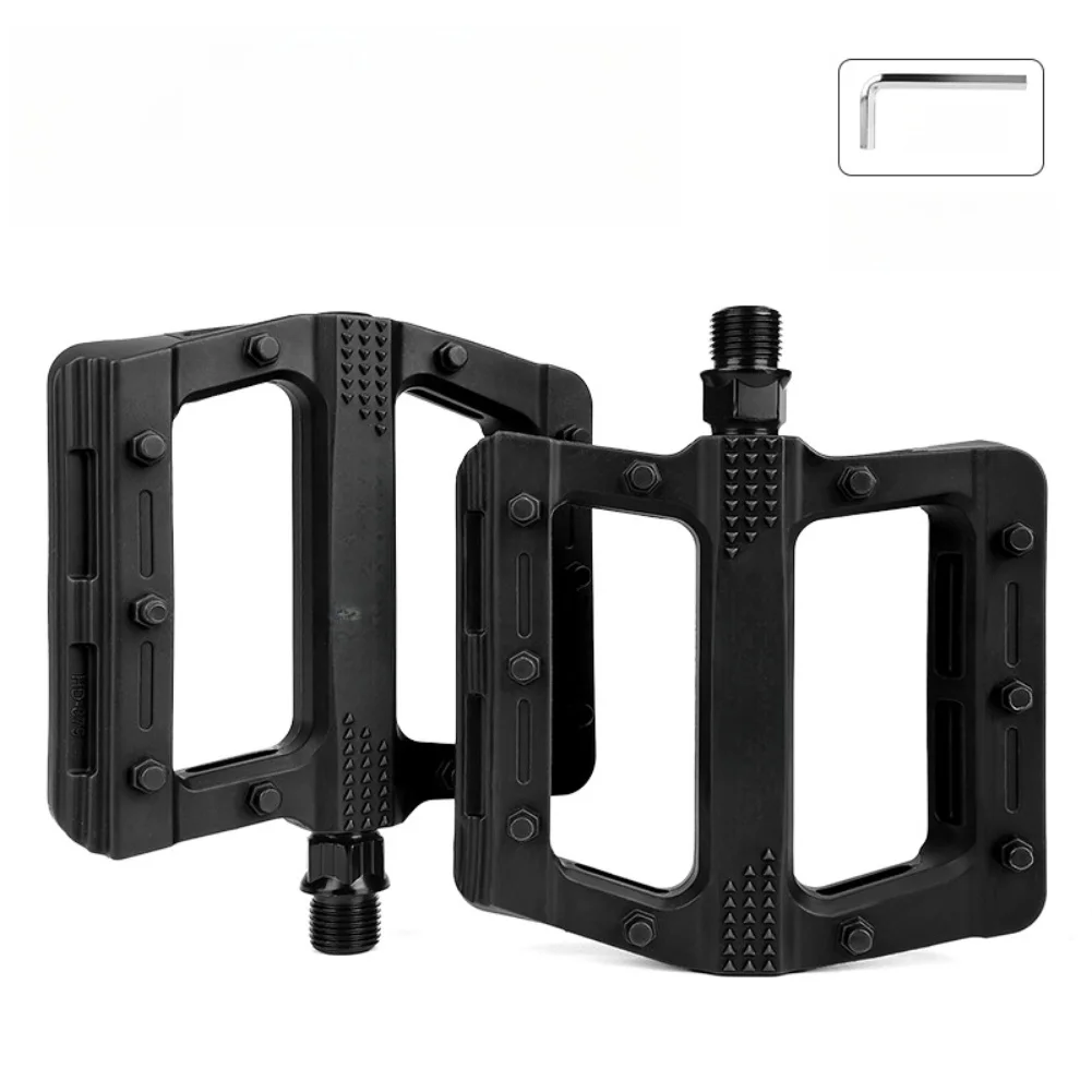 

Bike Pedal Platform For Road Mountain Bike Anti-slip Nylon Sealed Bearings Flat Pedals Quick Release Pedal For MTB Bicycle Part