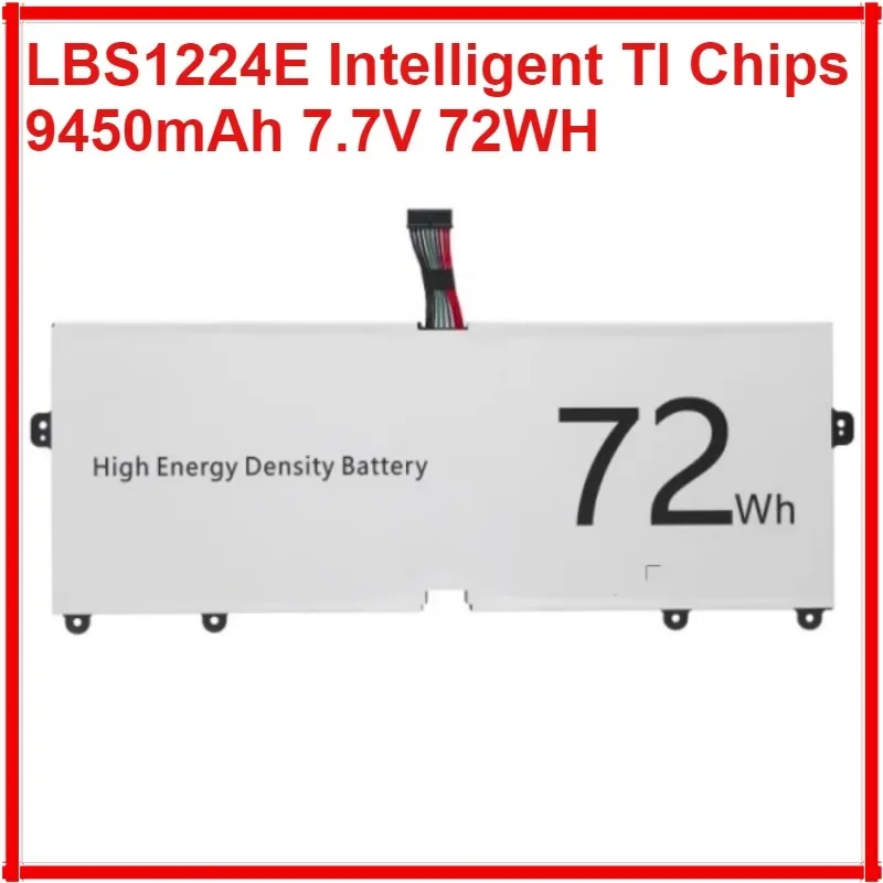 

9450mAh LBS1224E LBR1223E 7.7V 72Wh Laptop Battery For LG Gram 2018 13Z980 14Z980 15Z980 13Z980-G.AA53C Series Large Capacity