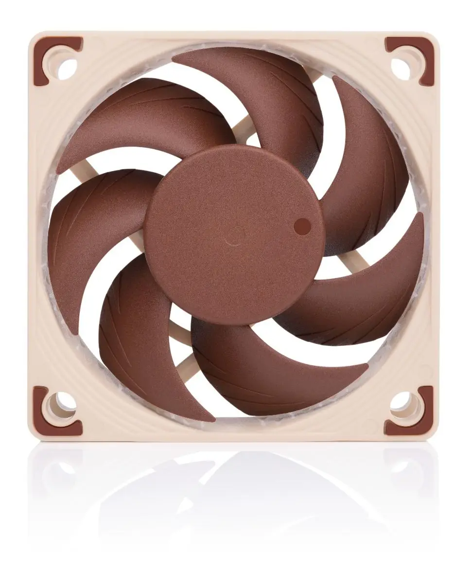 Noctua NF-A6X15 Quiet cooling fan，60x60x15mm/SSO2 bearings/Material Fibre-glass reinforced PBT/High performance cooling fan image 3