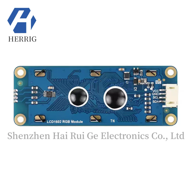 Raspberry Pi 4B/Pico Microcontroller LCD1602 Display I2C Color Screen