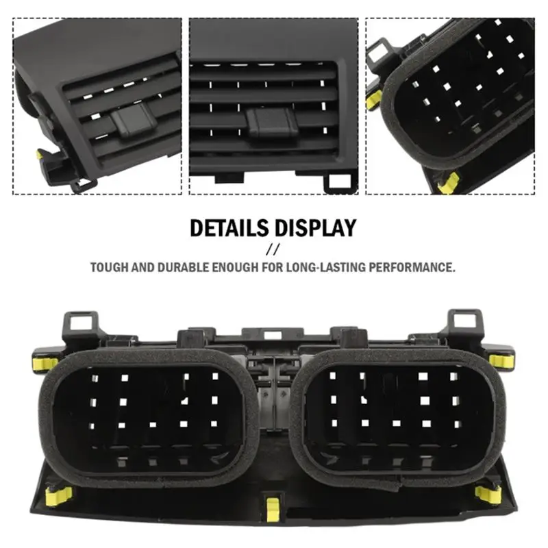 For TOYOTA RAV4 2006-2012 Center Dash A/C Air Vent Trim Console Outlet Grille Insert Panel 55670-42060-B0 5567042060B0-A61E