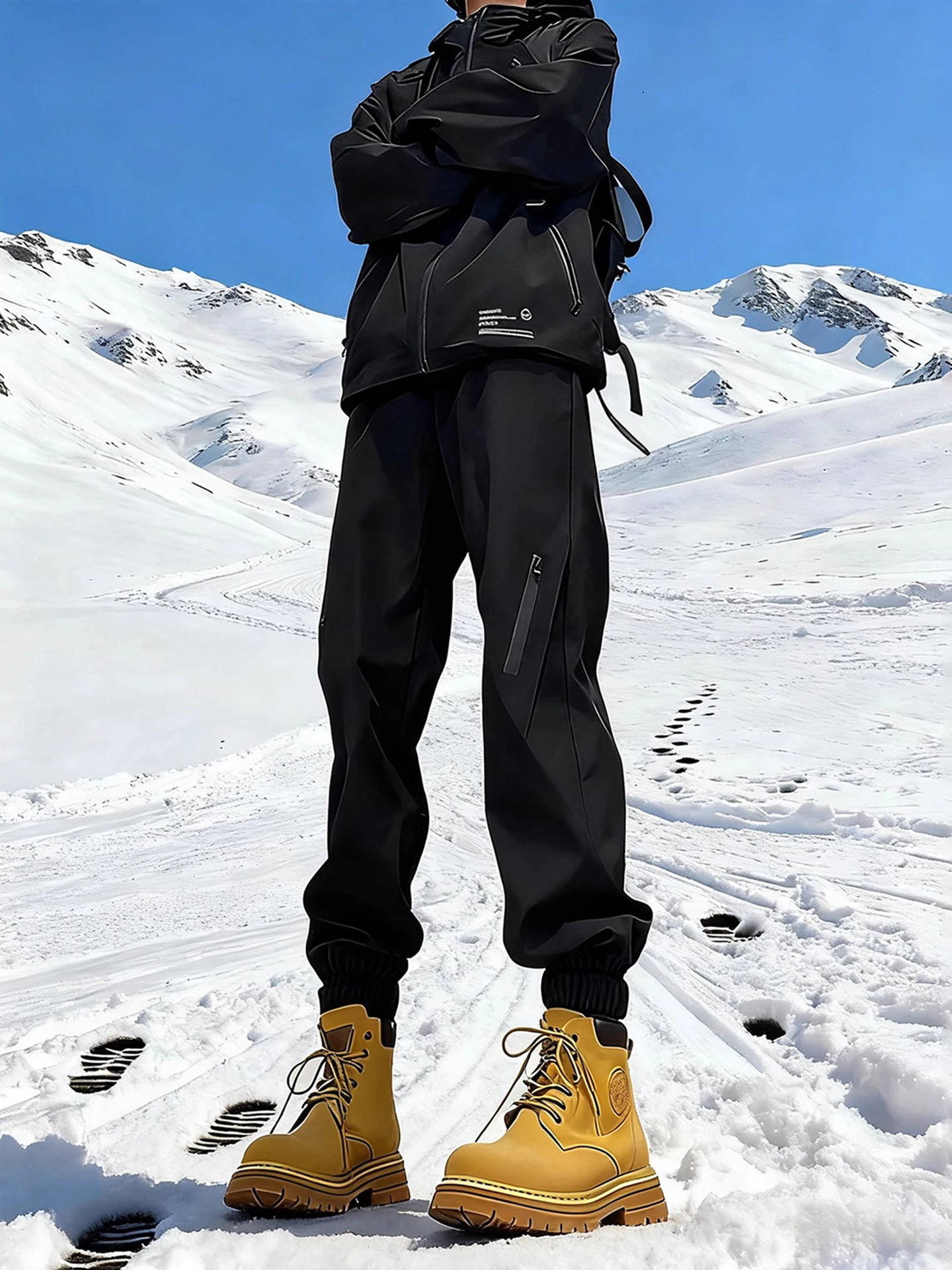 

Водонепроницаемые лыжные брюки Thiened ell на подкладке, мужские повседневные брюки, походные брюки для альпинизма, ветрозащитная футболка