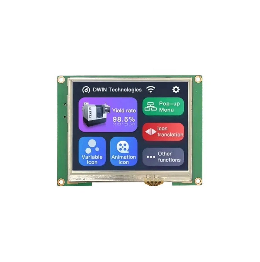 

2026 DWIN TFT LCD 3.5 Inch Hmi Display 320*240 Lcd Touch Screen for Smart UART Serial Communication