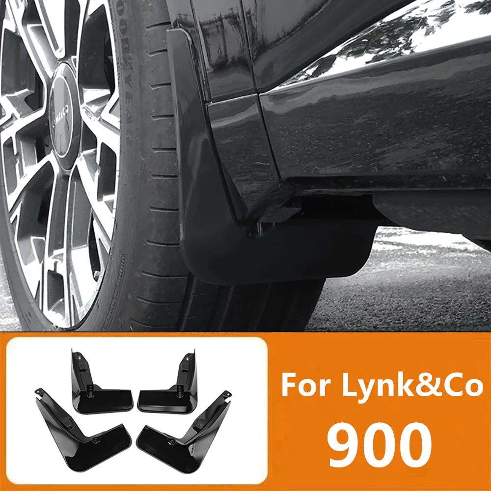 

Car Mudguard Modification Parts Fit For Lynk&Co 900 2025 2026 ABS Material Protective Equipment Tire Guard Mudguard Accessories