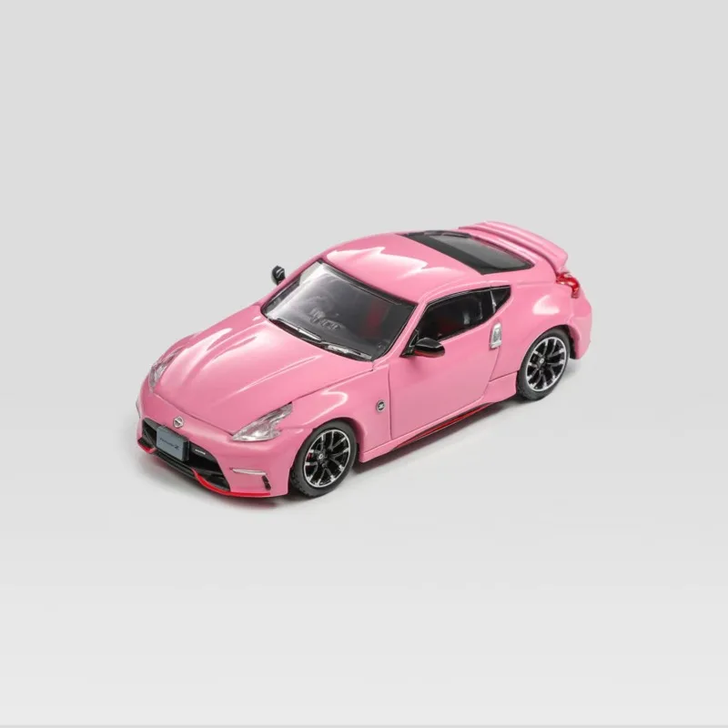 In stock:1:64 Lady Z Z34 370z open lid alloy die-cast miniature simulation car model Creative decorative item, festival gift