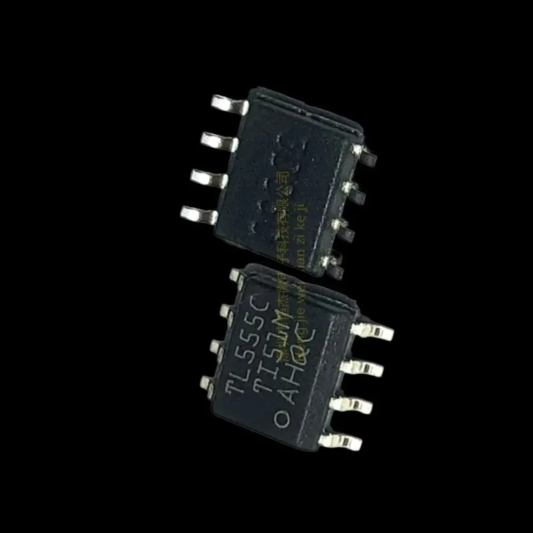 10pcs/new imported original TLC555CDR TL555C SMD SOP-8 timer low power timer