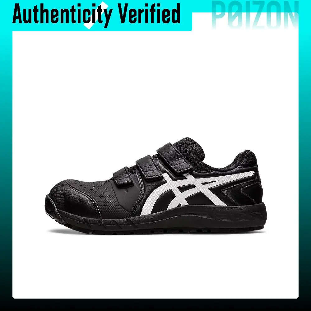 ASICS Winjob Cp112 Leather Cushioning Abrasion Resistant Breathable Low top Casual Shoes Unisex Black 1273A056-001