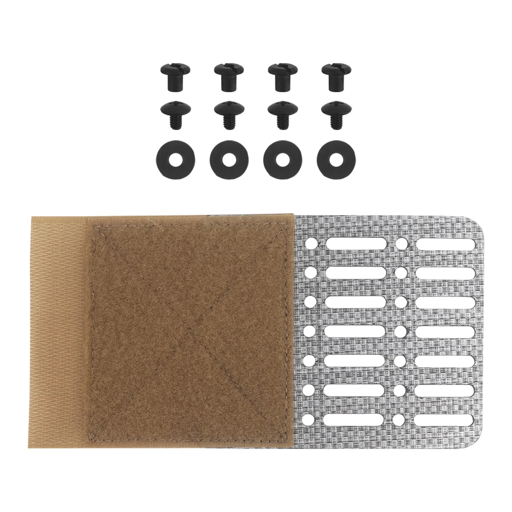 Chaleco táctico para colgar en el pecho, extensión de Panel lateral, tablero MOLLE, Panel lateral