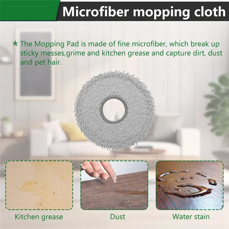 

A03F-17PCS For Ecovacs Deebot N30 OMNI / N30 PRO OMNI Vacuum Cleaner Parts Roller Side Brush Filter Mop Cloth Dust Bag