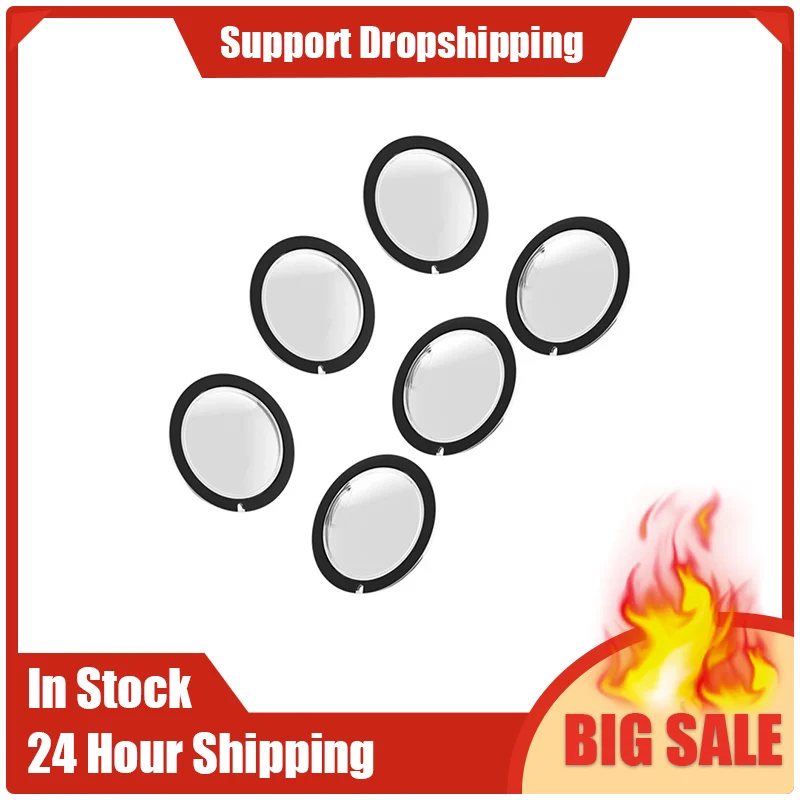 3X ل Insta360 واحد X2 عدسة الحرس حماية بانورامية حامي عدسة الكاميرا الرياضية الملحقات