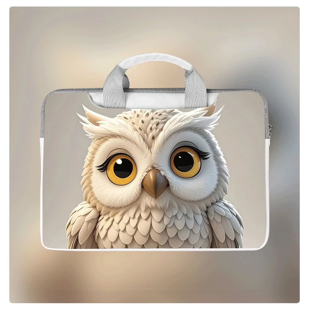 

Водонепроницаемая сумка-портфель для ноутбука с принтом животных, портативная сумка через плечо для компьютера и планшета 14-16 дюймов, подарок на праздник