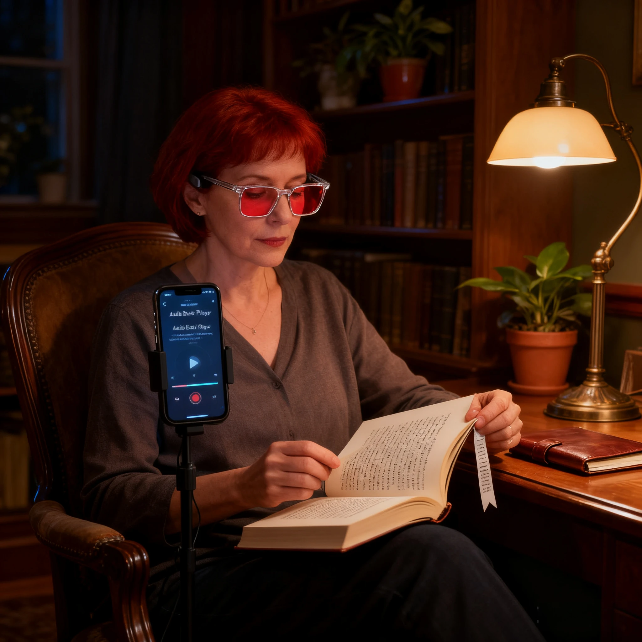 

SHINU Orange Lens Anti Blue Light for Computer Long Time Gaming Red Lens Better Sleep Glasses Improve Insomnia At Nighttime