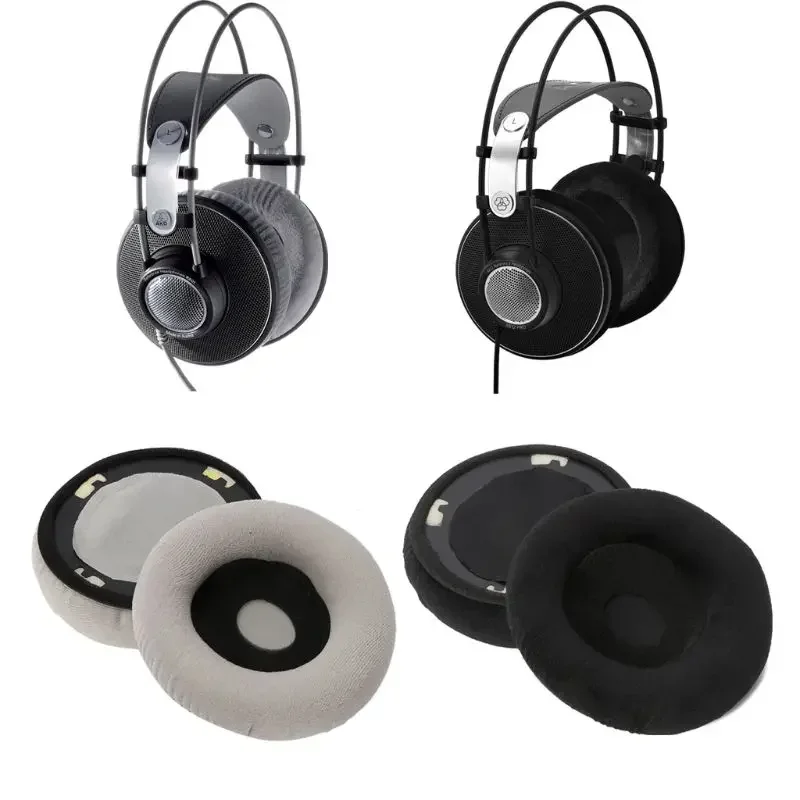 Ear pads For for AKG K601 K701 K702 Q701 702 K612 K712 Headphones Earmuff earpads Cup Pillow Cover Velour Cushion Earphone pads