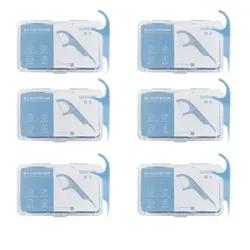 SOOCAS Dental Floss Pick Teeth Tooth Toothpicks Stick Oral Care Ergonomic Design FDA Testing Food Grade 50pc/Box