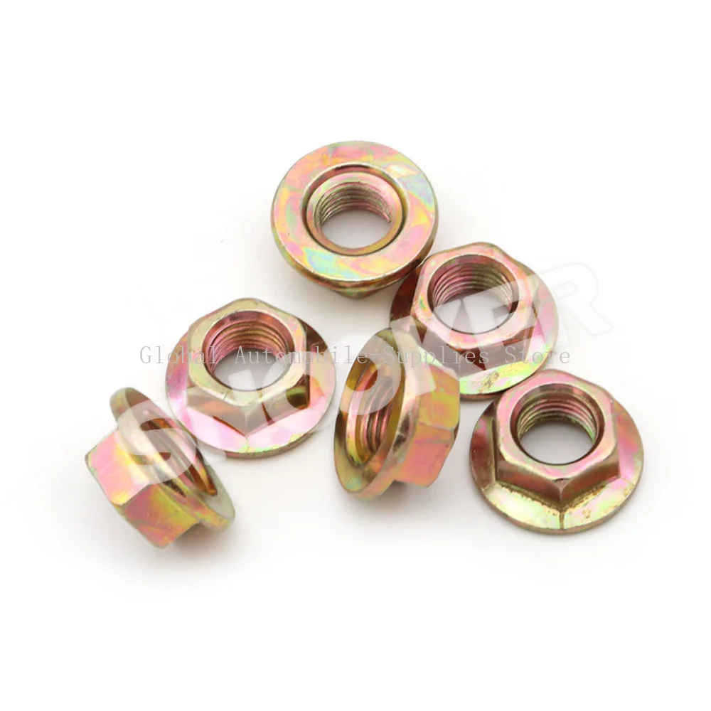 AL4 DPO Transmission Torque Converter Mounting Nuts 6PCS For Peugeot Citroen Renault Chery 4-Speed Automatic Gearbox Fixing Nuts view 2