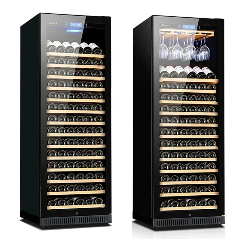 168  Bottle Built In Wine Cellar Horizontal Wine Cooler Wine Fridge Kitchen Single Zone