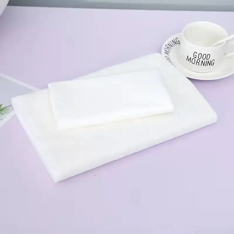 28*70cm Large size Disposable Compressed Towel Beauty Hotel Barber Shop Outdoor Travel Towel Spunlace Cotton Bath Towel