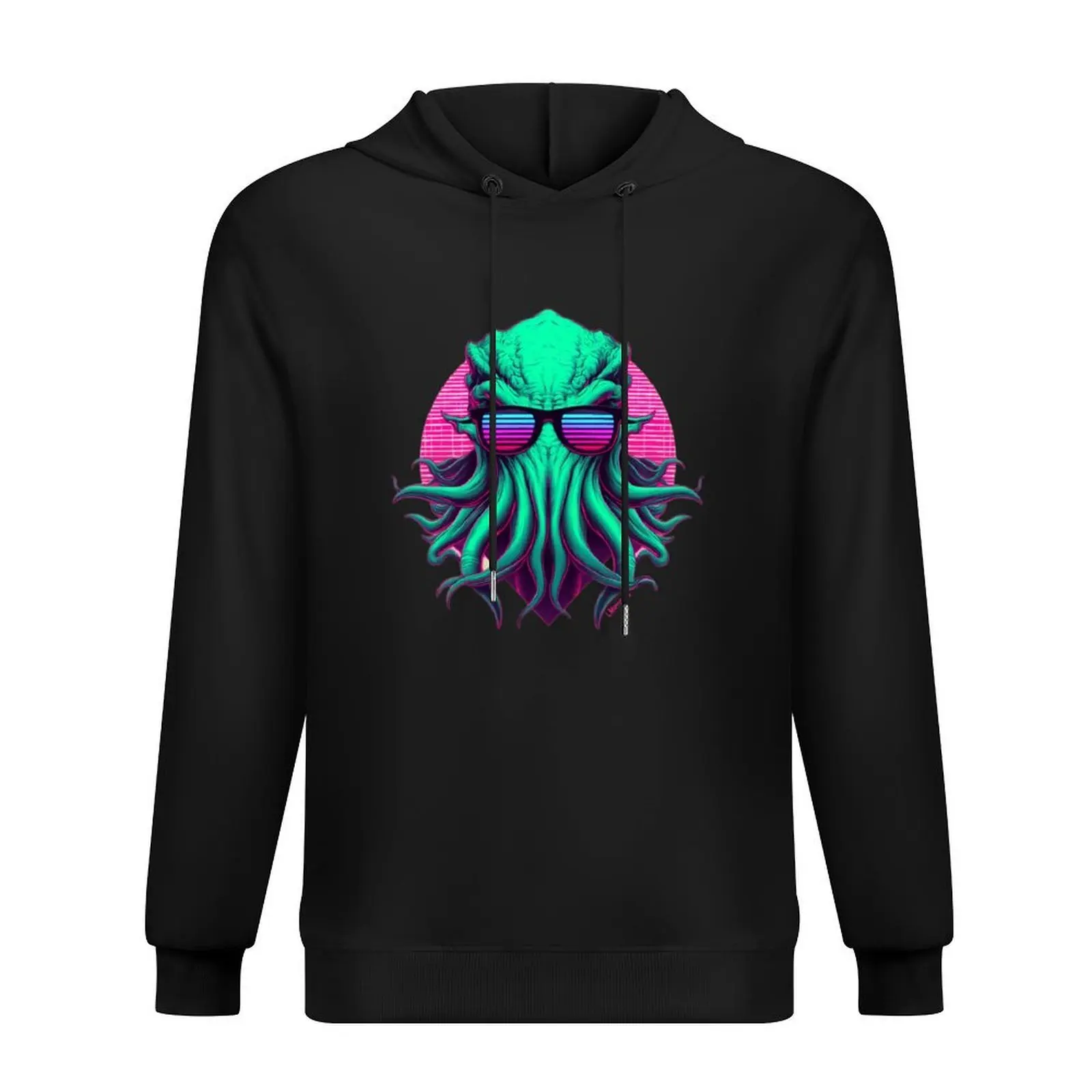 

80s Neon Cthulhu Hoodie autumn new products men's autumn clothes blouse men clothing hoodie men