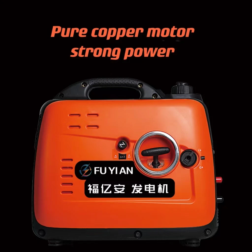 Car generator 12v2000 w automatic start stop remote control no electric hand pull start intelligent gasoline generator