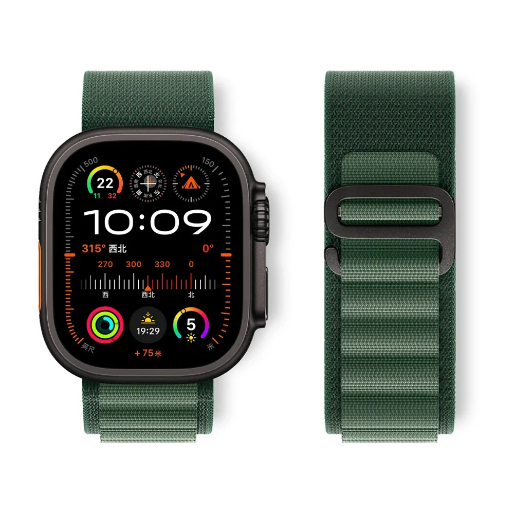 Nieuwe Alpine lusbanden voor Apple Watch-serie 11/10/9 bands 46 mm 45 mm 44 mm 41 mm 40 mm 42 mm correa iWatch 8 7 6 5 SE3 Ultra 2 49 mm