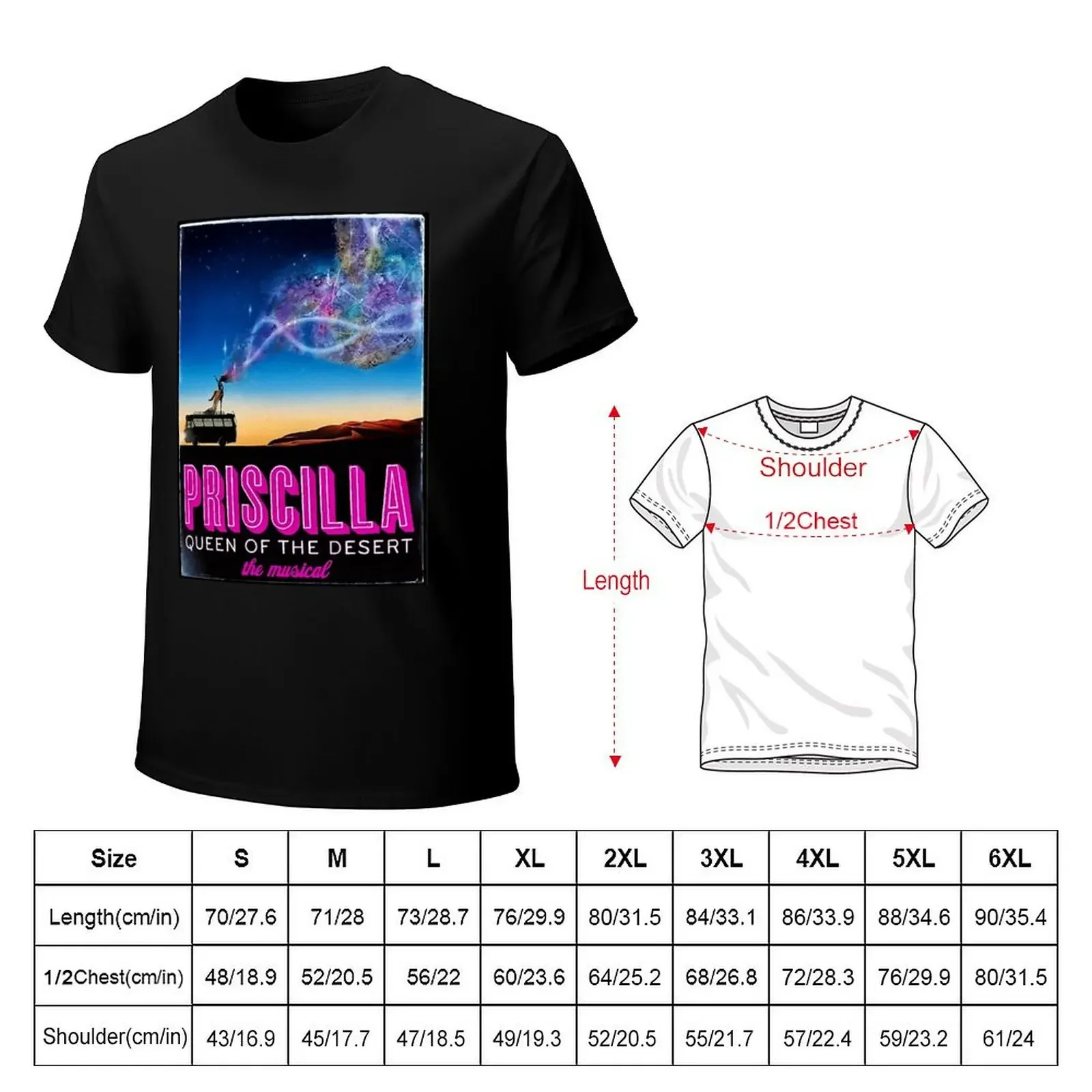 The Adventures of Priscilla, Queen of the Desert Musical T-Shirt vintage t shirts essential t shirt mens shirts graphic tee