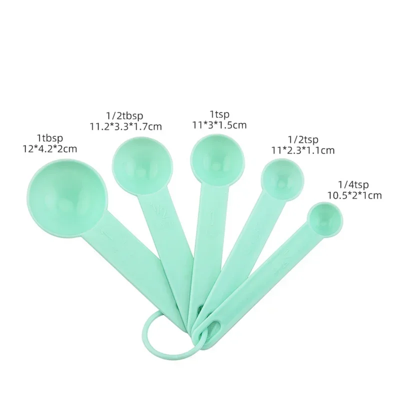 5/10pcs Multi Purpose Measuring Spoon DIY Cake Baking Measuring Cup Powder Measuring Plastic Spoon Kitchen Baking Gadgets