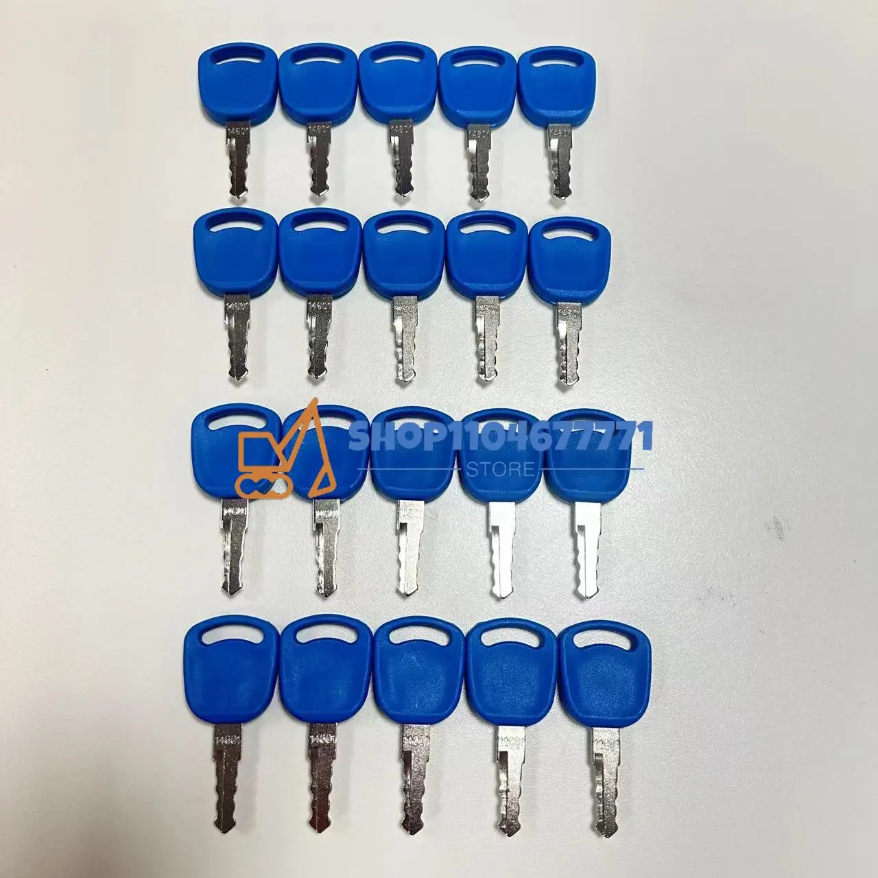 82003267 82030143 Ignition Key For Case New Holland 20PCS 14601 Keys Excavator Tractors new