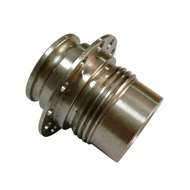 

Custom Stainless Steel Complex Stepped Bushing 5-Axis CNC Turn-Mill Composite Precision Machining