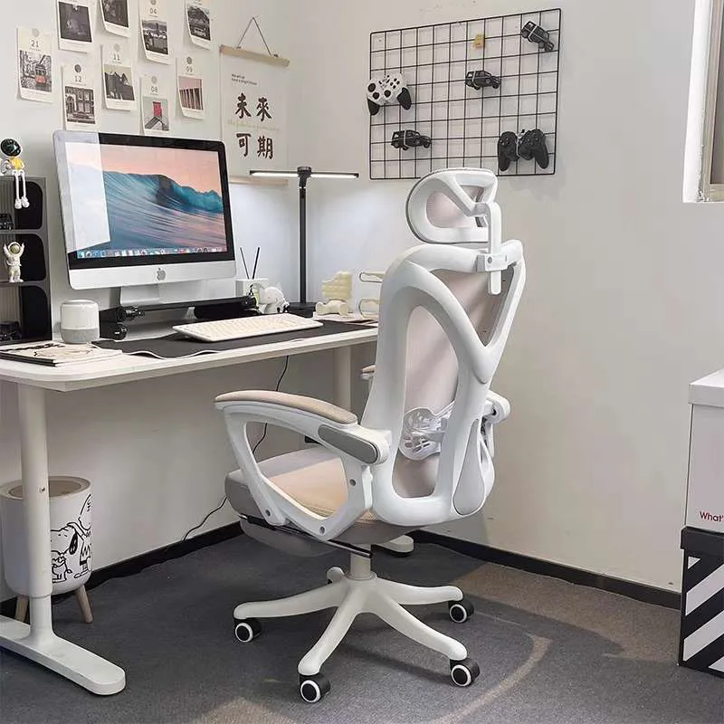 Fancy Low Price Office Chair Design Armrest Nordic White Office Chair Mobile Designer Silla Escritorio Oficina Salon Furniture