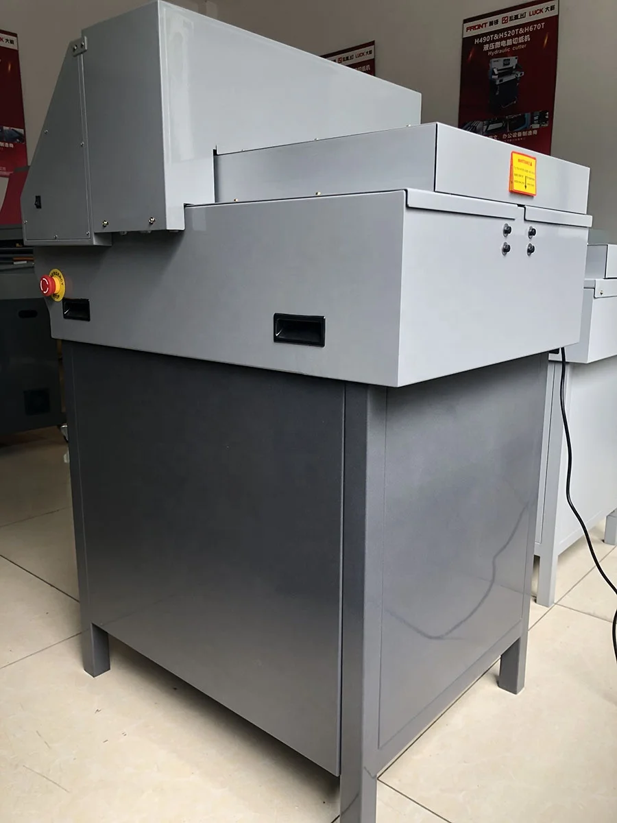 E460T  Program-control Paper Cutter Electric Paper Guillotine 460mm  Paper Cutting Machine with 7