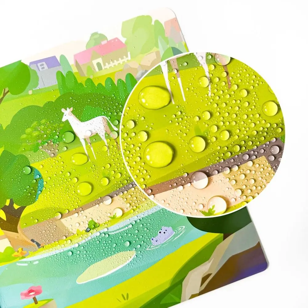 

Educational Jelly Sticker Books Reusable Waterproof Kids Quiet Book Matching Game Washable Scene Quiet Stickers