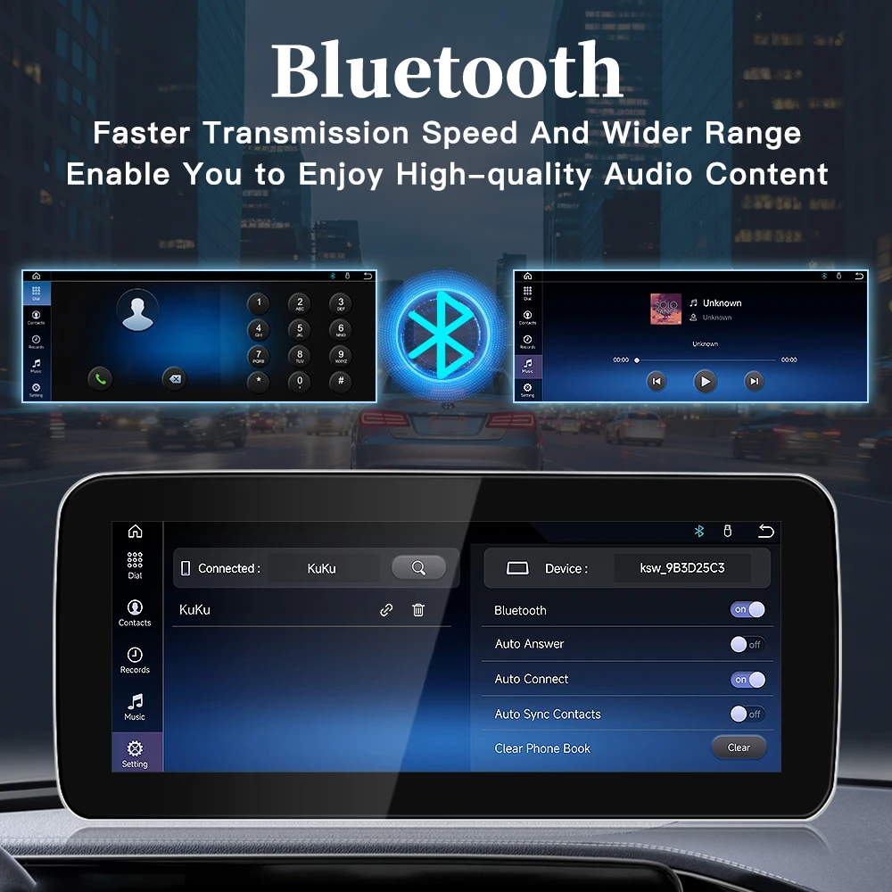 10.25 12.8Inch Linux Wireless CarPlay NTG5.0 Touch Screen Autoradio For Mercedes Benz GLC W205 X253 W447 Car Multimedia Player - view 6