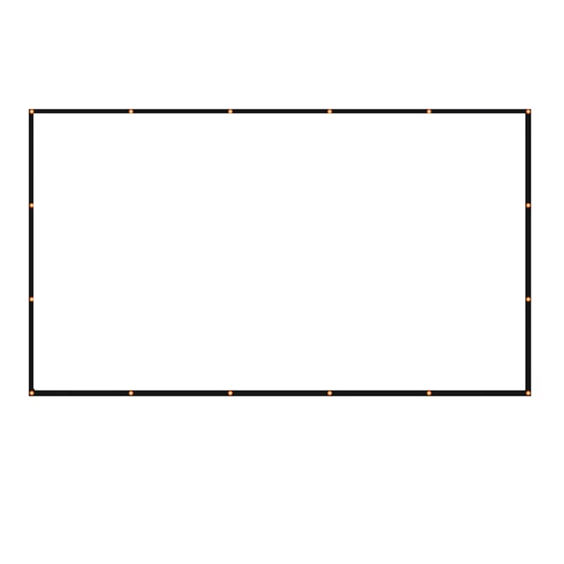 A10R Portable Projector Screen Simple Curtain Anti-Light 120 Inches Projection Screens For Home Outdoor Office Projector