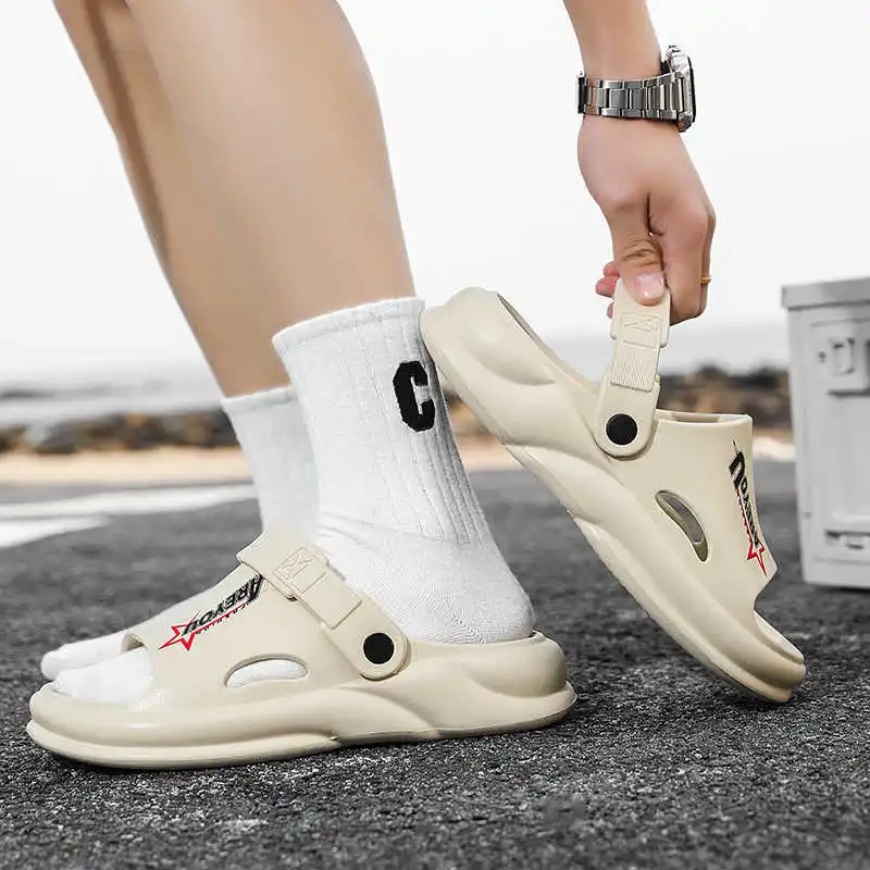 Spa anti-skid tênis masculino para sandálias para praia homem sapatos chinelos marcas esporte autêntico funky famoso shoos dezenas