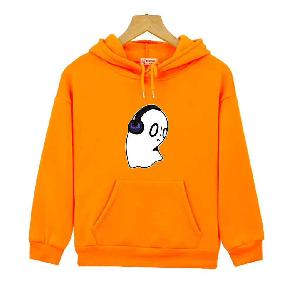 Kids Hoodies Undertale Game Ghost Sweatshirt for Kids Clothes Boy Girls Clothing Cartoon Napstablook Pullovers Unisex Hoodie