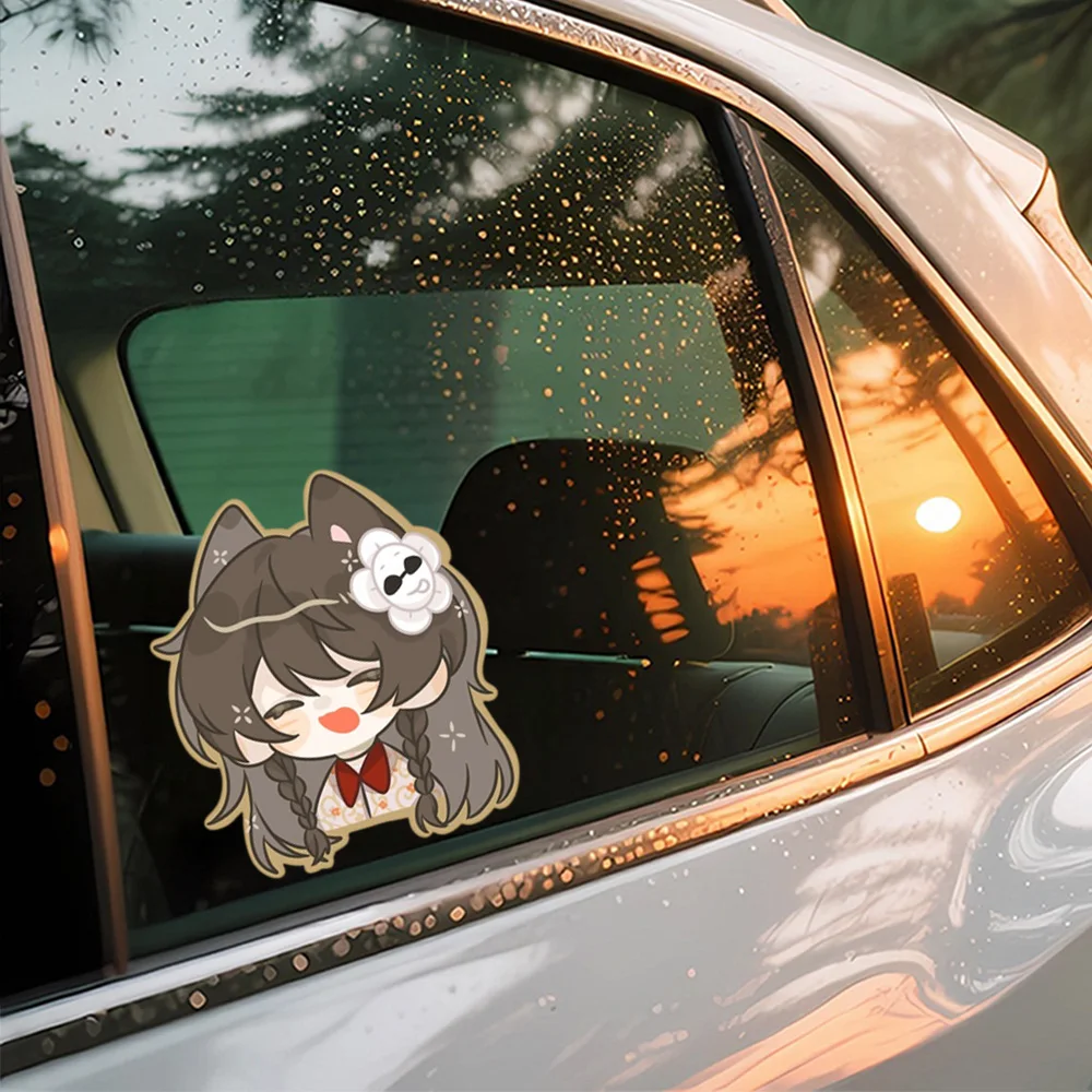 Funny Car Sticker Waterproof Vinyl Decal Anime Touqi Guaitan Auto Decor For Truck Motorcycle Accessories Creative Decal For Cars