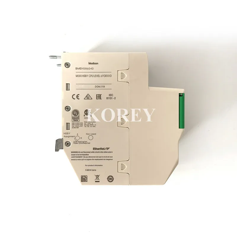 在庫シュナイダーplcモジュール冗長hsbyプロセッサcpuモジュールBMEH586040