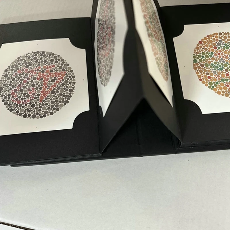 Book 38 Plates Optometry Color Deficiency Test Optometry Book Color Deficiency Test Book ISHI-38-2