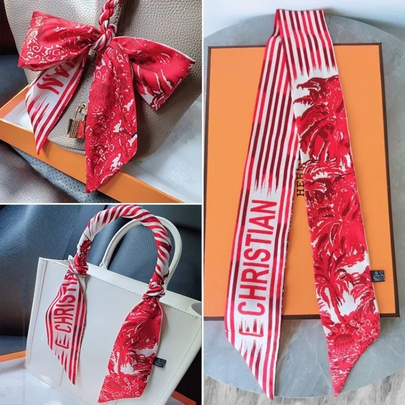 

Женский шарф с принтом кокосовой пальмы, бандана для волос, украшение для сумки, лента, подарок, аксессуар в тропическом пляжном стиле