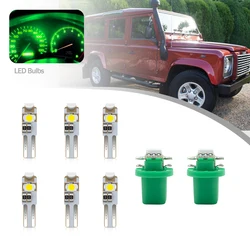8Pcs For 1998-2007 Land Rover Defender Td5 Led Car Interior Gauge Tach Gas Clock Instrument Cluster Warning Backlight Bulbs
